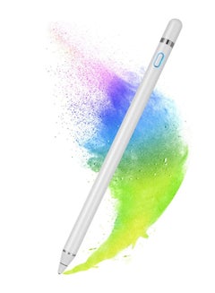 اشتري Stylus Pen Compatible with iPad, Pencil Styluses Compatible with iPad 2/3/4/5/6/7/8/9 Generation Pro 9.7/10.5/11/12.9 Air 1/2/3/4/5 Mini 1/2/3/4/5/6 Alternative Drawing Smart Stylist for Touch Screens في الامارات