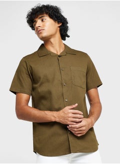 Buy Pure Cotton Casual Double Pocket Shirt in UAE