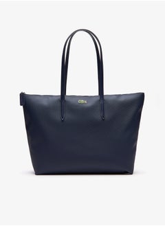 Buy Lacoste Women's L.12.12 Concept Zip Dark Navy Tote Bag, NF1888PO Dark Navy Shopping Bag for Women in Saudi Arabia