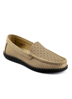 اشتري Men Casual Shoes - Beige في مصر