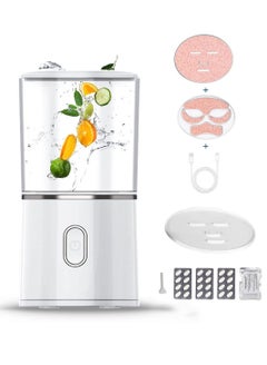 Buy Facial Mask Machine DIY Natural Fruit Vegetable Collagen Cream Mask Maker USB Rechargeable Automatic Facial Care Face Mask Maker Machine Care Mask Making Tool IPX5 Waterproof Intelligent Timing in UAE
