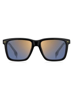 Buy Rectangular / Square Sunglasses BOSS 1317/S BLACK 55 in Saudi Arabia