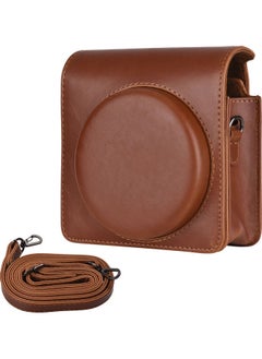 Buy Portable Instant Camera Case Brown in UAE