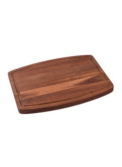 Buy Luxury rectangular wooden cutting board, width 27 cm, length 35 cm in Saudi Arabia