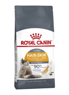 Buy Royal canin  Hair and Skin Cat Dry Food 4kg in UAE