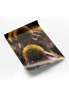 Buy Poster Painting Art With Four Separate Pieces Of Double-Sided Stickers Spurting Sunflower Image For Home Bedroom Living Room And Office Decor in Saudi Arabia