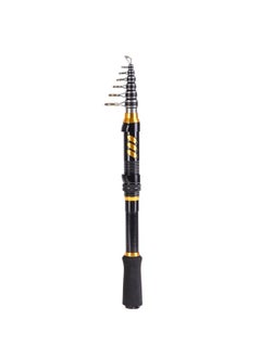 Buy Aluminum alloy Short Carbon Sea Pole Mini Road Fishing Rod Fishing Gear, Telescoping Fishing Pole for Lure Fishing, Spinning Fishing Rod in UAE