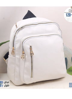 Buy Women's white leather bags in Egypt