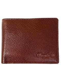 Buy Classic Milano Genuine Leather Wallet Cow NDM G-70 (Brown) by Milano Leather in UAE