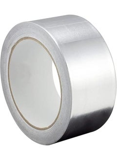 Buy Aluminium Foil Adhesive Insulation Tape, 0.05mm*4.8cm*50m Heavy Duty Premium Metal Tape Aluminium Foil Duct Tape for HVAC, Sealing, Patching Hot and Cold Air Ducts in Egypt