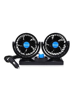 Buy Mitchell 12V Mini Electric Low Noise Summer Adjustable Air Conditioner Car Fan With 360 Degree Rotating 2 Gears in Egypt