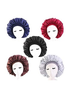 Buy Pack Of 5 Extra Large Sleep Cap Multicolour in UAE