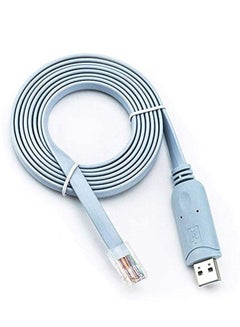 Buy USB Console Cable USB to RJ45 Cable Essential Accesory for Cisco NETGEAR Ubiquity LINKSYS TP-Link Routers Switches for Laptops in Windows Mac Linux in UAE