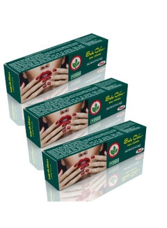 Buy Safa Ready-to-Use Red Henna Cone Nail Polish with All Natural Herbal Ingredients and Chemical Dyes Free - Pack of 3(6g) in Saudi Arabia