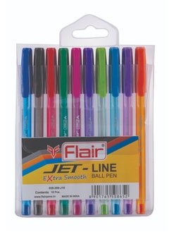 Buy 10 Color Ball Pen Set in Saudi Arabia