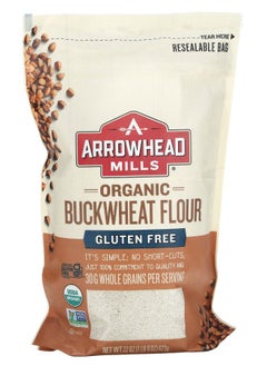 Buy Organic Buckwheat Flour Gluten Free 22 oz (623 g) in UAE