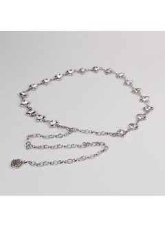 اشتري New Belly Dance Rhinestone Waist ChainSilver Silver في الامارات