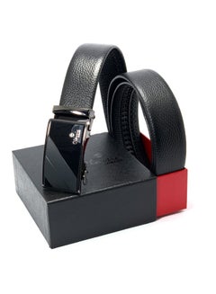 Buy Classic Milano Genuine Leather Belt Autolock ALTHQ-3705-5 (Black) by Milano Leather in UAE