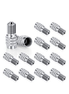 Buy 16 Pack Double Seal Valve Stem Cap Inflate Tire Valve Caps Flow Through Tires Air Cap, for High Pressure Truck Car RV Bus Tires in UAE