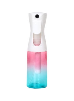 Buy Continuous Spray Bottle Refillable Reusable Fine Mist Sprayer, Versatile Usage For Hair Styling, Cooking and Gardening Gradient Color - 200ml in Egypt
