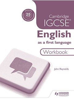 اشتري Cambridge IGCSE English First Language Workbook في الامارات