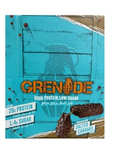 Buy Grenade Chocolate Chip Salted Caramel 12 X 60g in UAE