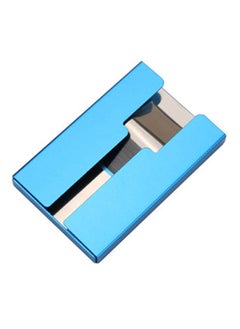 Buy Aluminum Card Case Blue in UAE