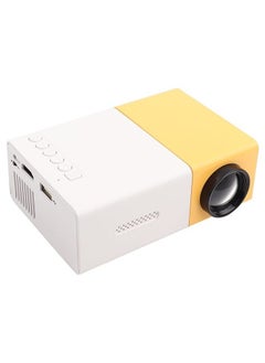 اشتري Mini Projector Portable 1080P LED Projector, Pocket Pico Video Projector for Home Theater Movie Projector, Outdoor Movie Projector, Cartoon, Kids Gift, HDMI USB TV AV Interfaces and Remote Control في الامارات