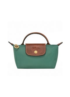 Buy Longchamp Women's Classic Fashion Versatile Mini Makeup Bag, Handbag, Shoulder Bag, Handheld Small Bag Grass Green in UAE