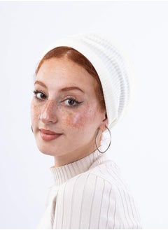 اشتري Warmy Turban Off White For Women في مصر