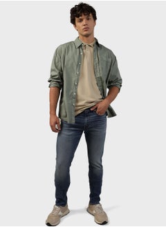 Buy Front Pocket Relaxed Fit Shirt in Saudi Arabia