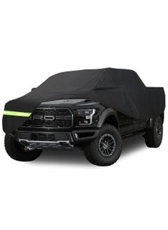 اشتري أغطية سيارة مقاومة للماء لجميع أغطية سيارات الطقس لسيارة Ford F150 F250 F350 Raptor غطاء سيارة كامل مع قفل شاحنة عالمية مناسبة في الامارات