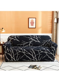 Buy Stretch Sofa Slipcovers Non-slip Armchair Couch Cover With Elastic Straps Furniture Frotector Washable Anti-Skid in UAE