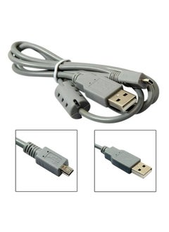 اشتري Mini USB 5Pin to USB 2.0 Male Data Cable for Hard Disk, Camera and Phone 10m في السعودية