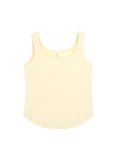 اشتري Plus Size Womens U-Neck Knit Camisole goose yellow في السعودية