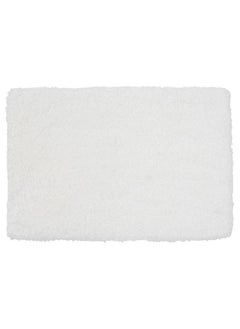 Buy Bath Mat White 60X90 Cm in Saudi Arabia