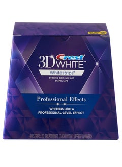 اشتري Crest 3D Whitestrips, Professional Effects, Teeth Whitening Strip Kit,40 strips في السعودية