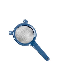 اشتري PP Strainer 10 cm - Stainless Steel Mesh with Polypropylene Handle for Efficient Kitchen Straining - Lynch blue في الامارات