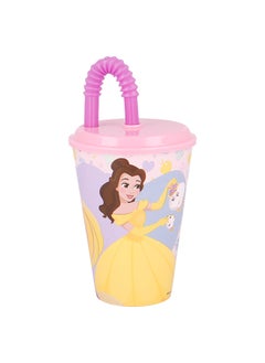 Buy DISNEY TUMBLER EASY SPORT W/STRAW 430 ML DISNEY PRINCESS TRUE in UAE