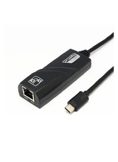 Buy Wired Network Adapter Type C To Gigabit Ethernet RJ45 in Saudi Arabia