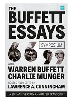 Buy Buffett Essays Symposium A 20th Anniversary Annotated Transcript in Egypt