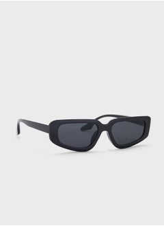 Buy Curved Len Rectangular Sunglasses in UAE