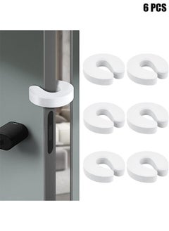 Buy Finger Pinch Guard - 6PCS.  Child Proofing Doors Made Easy with Soft Yet Durable Foam Door Stopper.  Prevents Finger Pinch Injuries, Slamming Doors, and Baby or Pet from Getting Locked in Room in UAE