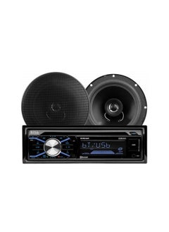 Buy Boss Audio Systems Speaker Bluetooth Plus One Pair 6.5"(165mm) 656BCK 2-Way 200Watts 4Channel Full Range Speaker System MP3-Compatible CD AM/FM Receive in UAE