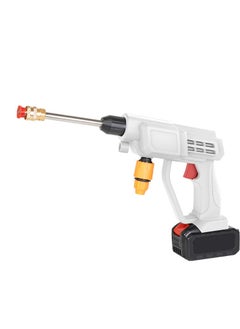 Buy White Pressure Washer Gun for Garden, Water Pressure, water Consumption,Rotary Nozzle, Dual Sink System,High Bar Pressure for Washing Ground/Motorbike/Garden in UAE