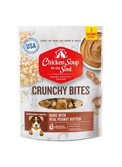 Buy Pet Food  Crunchy Bites Dog Treats Chicken, Peanut Buttersoy Free, Corn Free, Wheat Free | Dry Dog Food Made With Real Ingredients No Artificial Flavors Or Preservatives in Saudi Arabia