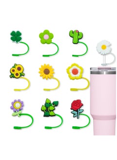 Straw Tips Cover Reusable Drinking Straw Lids, 4PCS Silicone Straw Plug  Drinking Dust Cap, Colorful Drinking Straw Caps, Mini Straw Tip Cover,  Tumbler Cup Accessories for Stanley price in Saudi Arabia