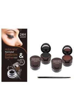 Buy Huda New Fascinated Eyebrow Eyeliner Cream 24H Lasting Waterproof in Saudi Arabia