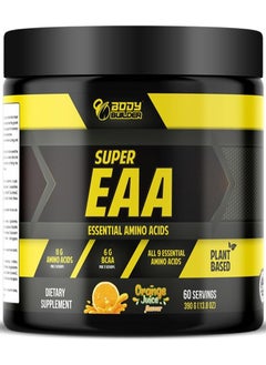 Buy Super Essential Amino Acids Maximize Muscle Growth, Enhance Workout Performance Orange Juice 390G in Saudi Arabia