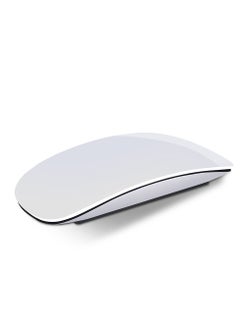 Buy Magic Rechargeable Wireless Touch Scroll Optical Mouse Strong Bluetooth 5.1 Connection 1200 DPI Precision Sensor Ambidextrous Design for iPad iMac Desktop & Laptop in Elegant White in UAE